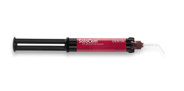 Полімерний цемент SoloCem Dentin 5мл для постійної фіксації 3521 фото