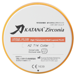 Циркониевый диск Katana Zirconia HTML PLUS 22мм 3250PL22 фото