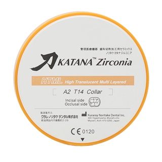 Циркониевый диск Katana Zirconia HTML 14мм 4332 фото