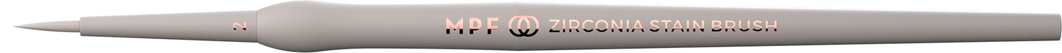 Пензель для фарбування цирконію серії MPF Zirconia Stain Brush, розмір 2 3337 фото