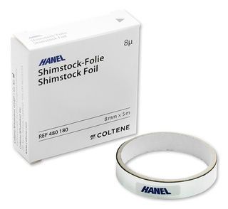 Артикуляційна фольга 8 мкн HANEL Shimstock Foil 4505 фото