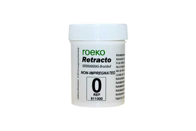 Нить ретракционная ROEKO Retracto #0 x-fine (сверхонкая) без пропитки длина 225 см. 3230 фото